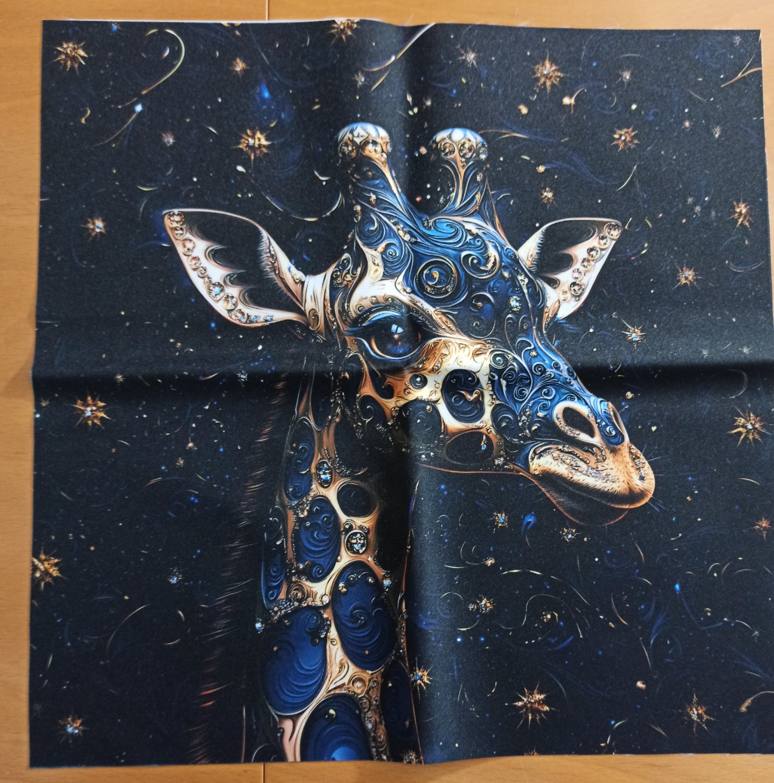 Kočárkovina PANEL 50x50 cm - Žirafa