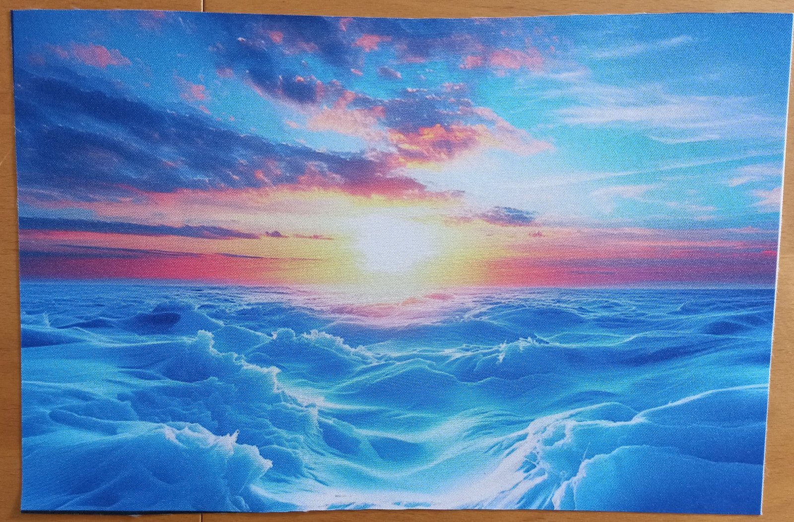 Kočárkovina PANEL 30x20 cm - Lod na moři