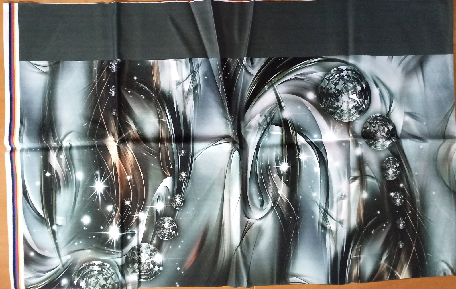 Kočárkovina PANEL 140x50 cm - Diamanty
