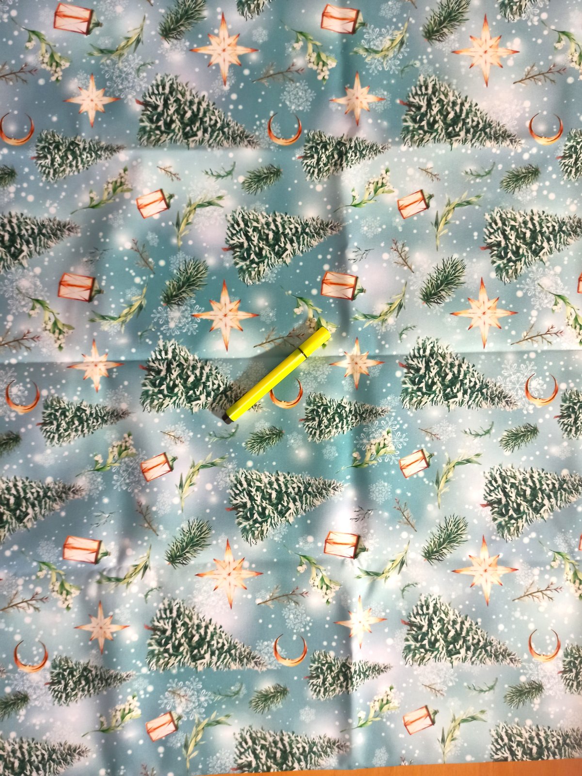 Kočárkovina PANEL 145x80 cm - Vánoční