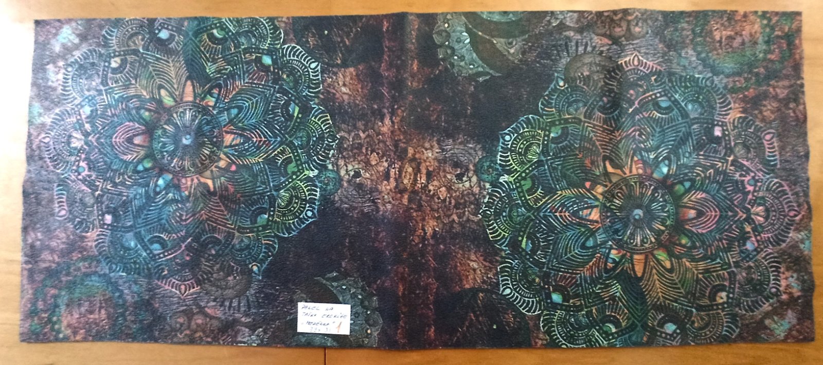 Ekokůže PANEL 80x35 cm - měděná