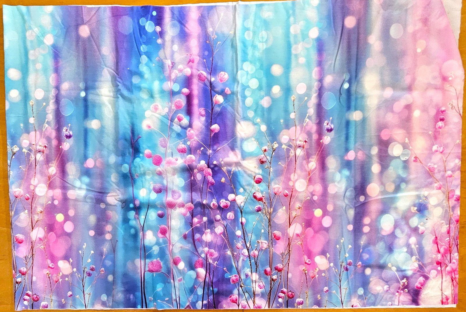 Viskozový úplet 190g - Panel 60x172 cm - Bublinky