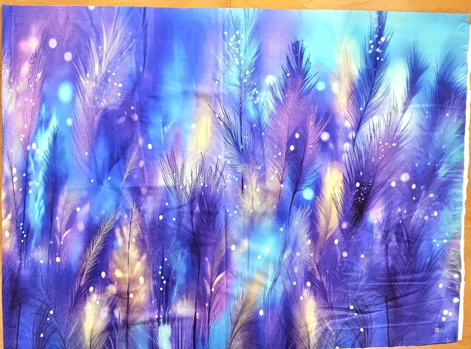Viskozový úplet 190g - Panel 50x172 cm - Traviny